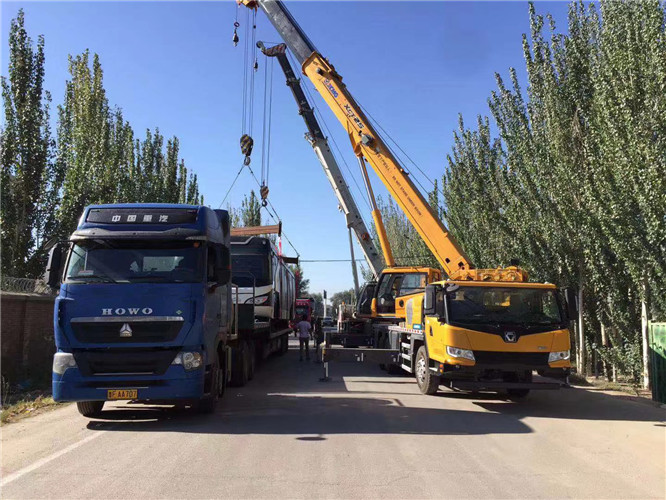 桑珠孜区“省油又稳当”—— 吊车的 “智能节能” 技术